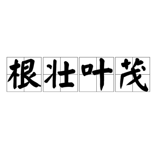 根壮叶茂