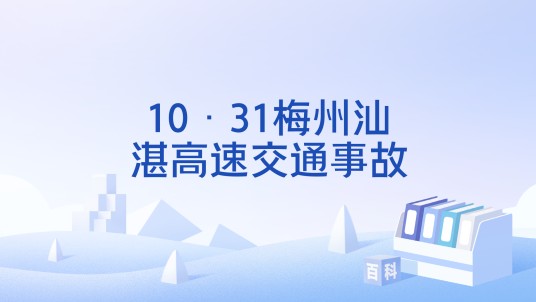 10·31梅州汕湛高速交通事故