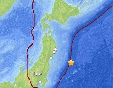 12·7日本东北部里氏7.3级地震