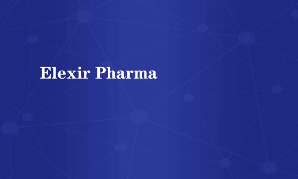 Elexir Pharma