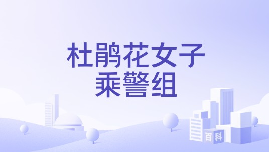 杜鹃花女子乘警组