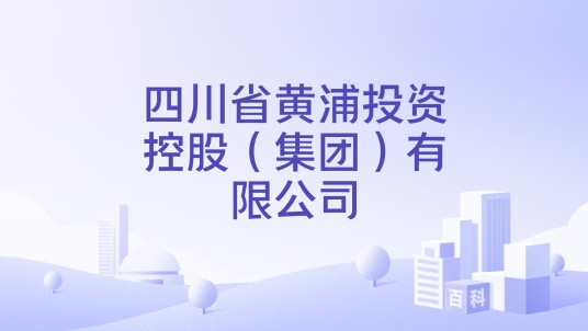 四川省黄浦投资控股（集团）有限公司