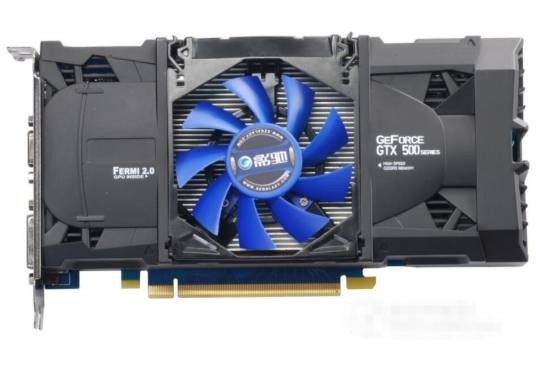 影驰GTX550Ti 四星黑将