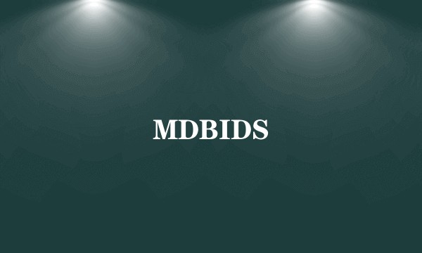 MDBIDS