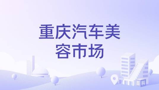 重庆汽车美容市场