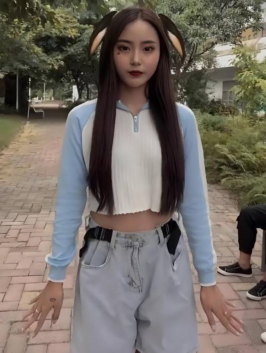思思有点胖