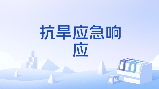 抗旱应急响应