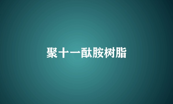 聚十一酞胺树脂