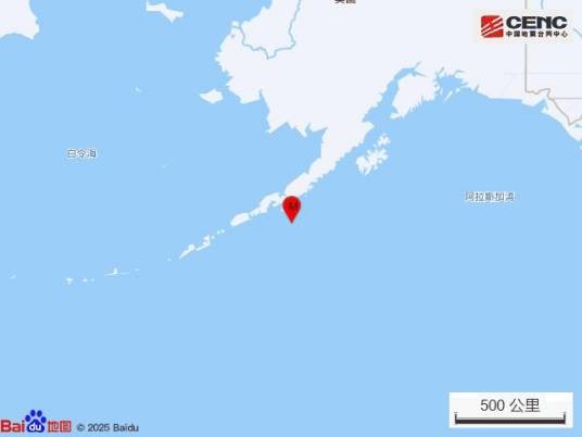 7·21阿拉斯加州海域地震