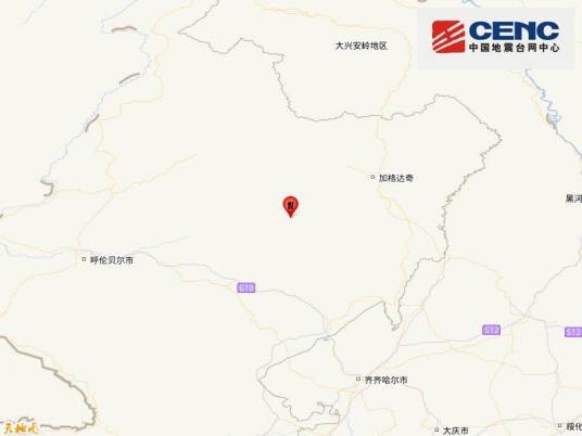 2·10鄂伦春旗地震