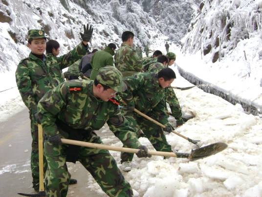 寒潮雪灾