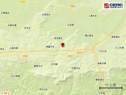 1·4张北地震