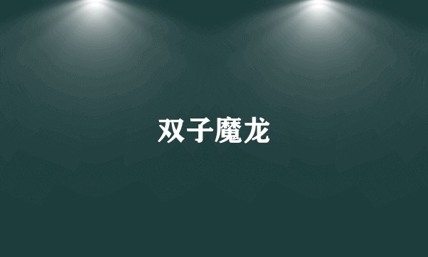 双子魔龙