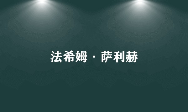 法希姆·萨利赫
