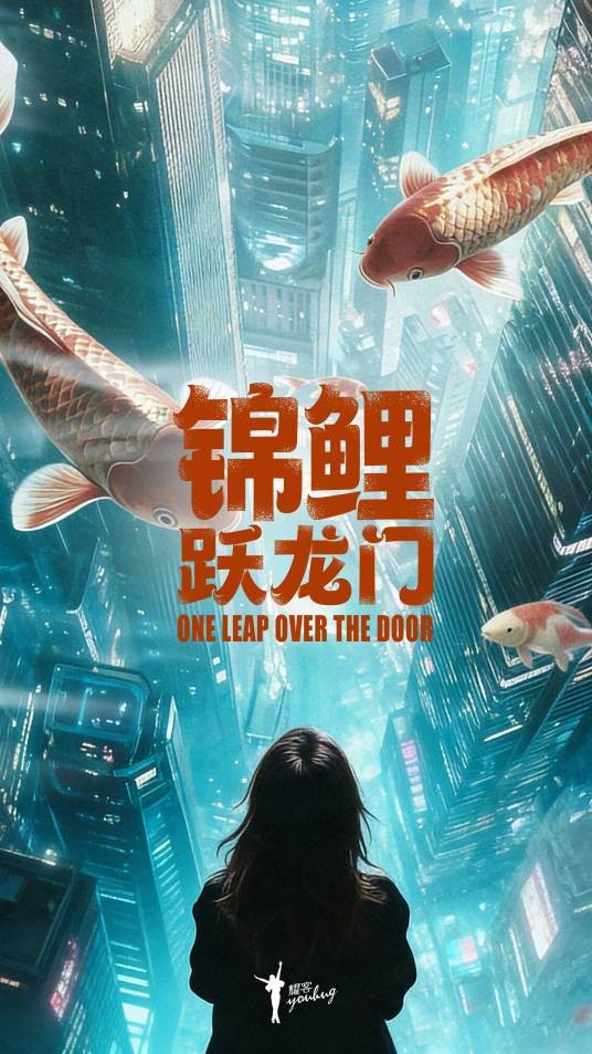 锦鲤跃龙门