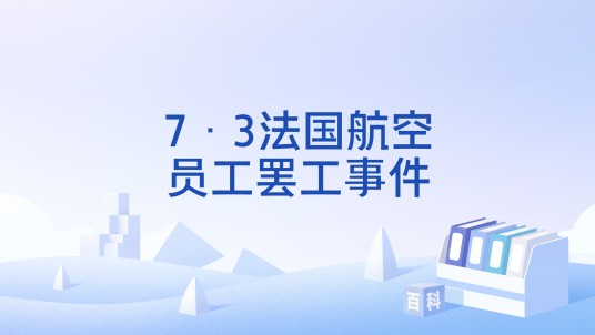 7·3法国航空员工罢工事件