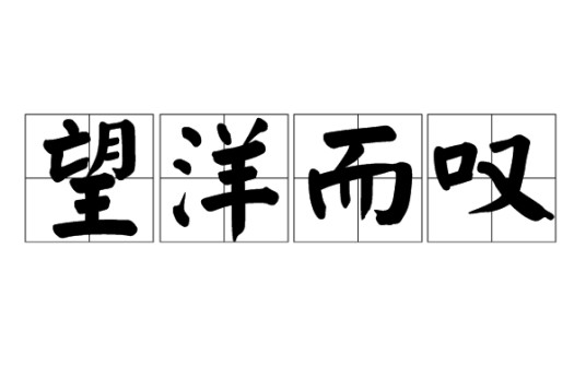 望洋而叹