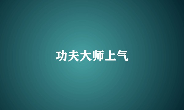 功夫大师上气