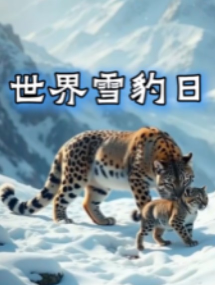 国际雪豹日公益宣传活动