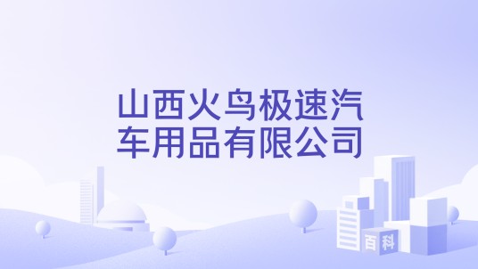 山西火鸟极速汽车用品有限公司