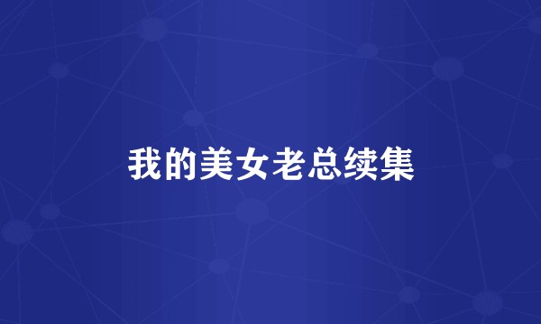 我的美女老总续集
