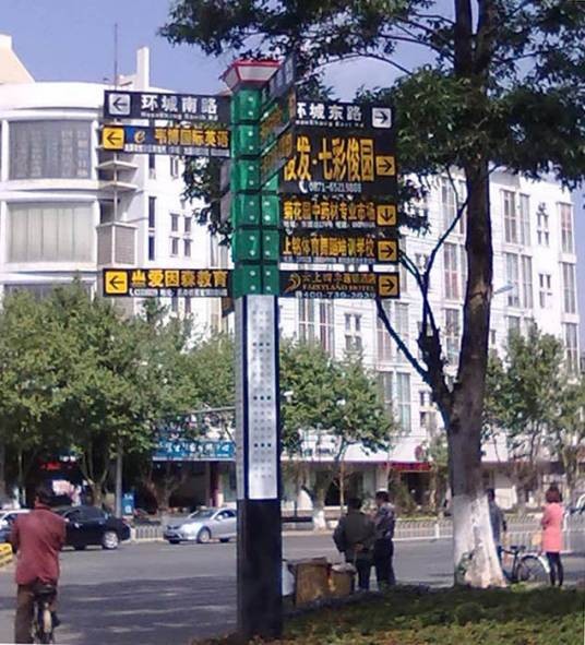 多功能指路牌