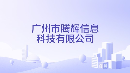 广州市腾辉信息科技有限公司