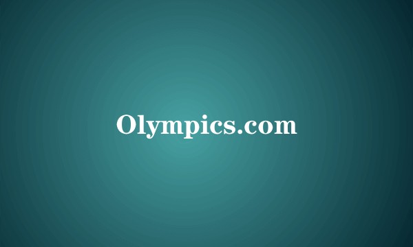 Olympics.com