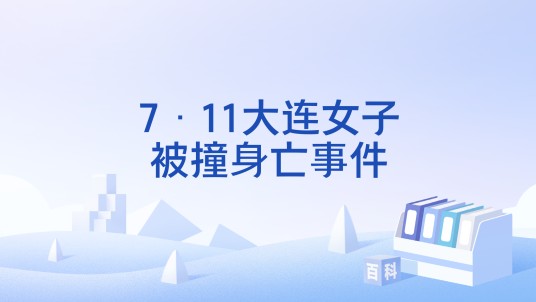 7·11大连女子被撞身亡事件