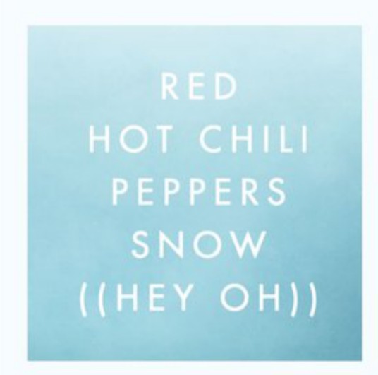 SNoW（Red Hot Chili Peppers演唱歌曲）