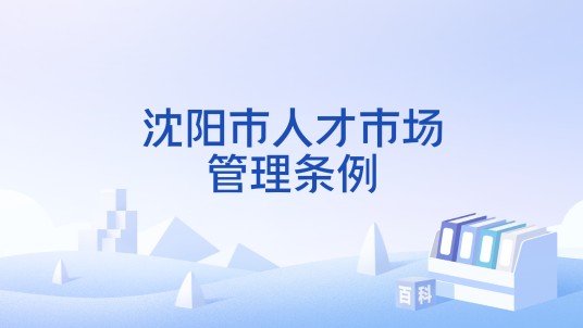 沈阳市人才市场管理条例