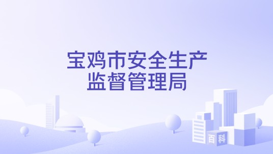 宝鸡市安全生产监督管理局