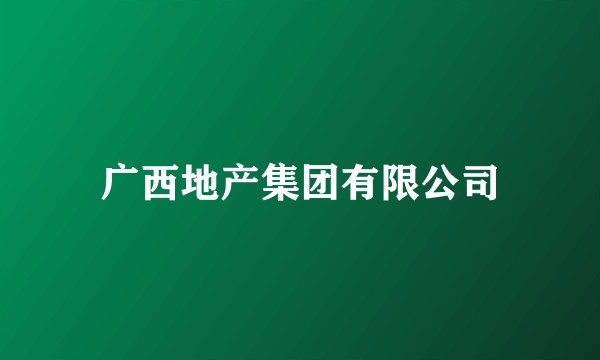 广西地产集团有限公司