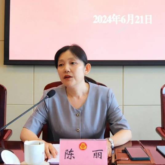 陈丽（芜湖市妇联党组书记、主席）