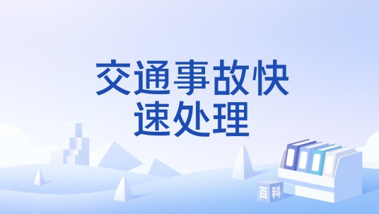 交通事故快速处理