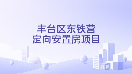 丰台区东铁营定向安置房项目