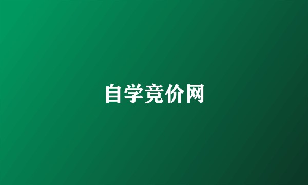 自学竞价网