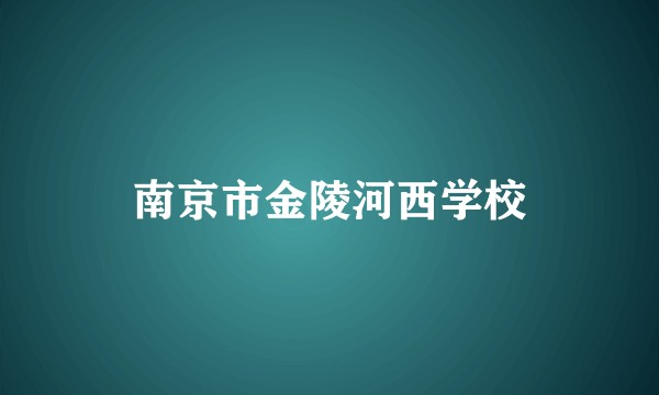 南京市金陵河西学校