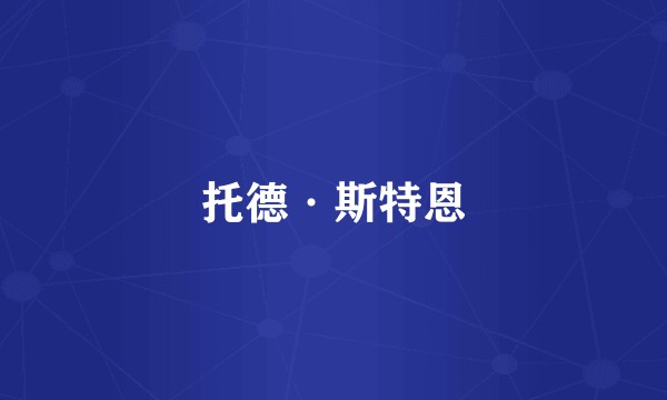 托德·斯特恩