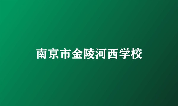 南京市金陵河西学校