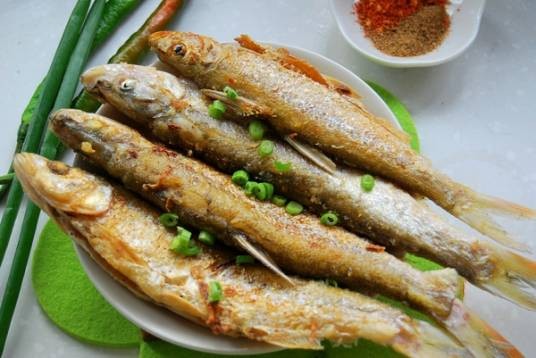 干煎黄鱼