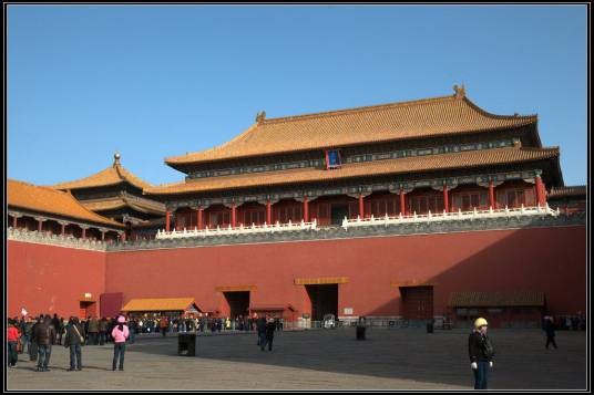 午门（北京市第一批全国重点文物保护单位故宫的南城门）
