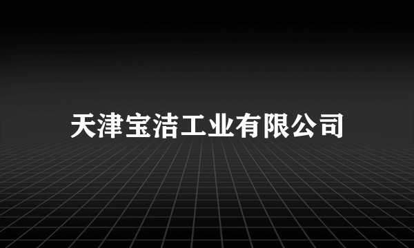 天津宝洁工业有限公司