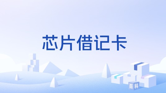 芯片借记卡