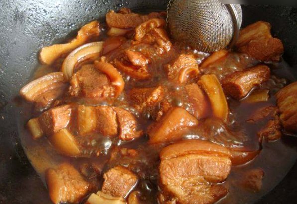 肉夹馍的肉咋做?