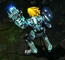 LOL EZ的终极皮肤什么特效