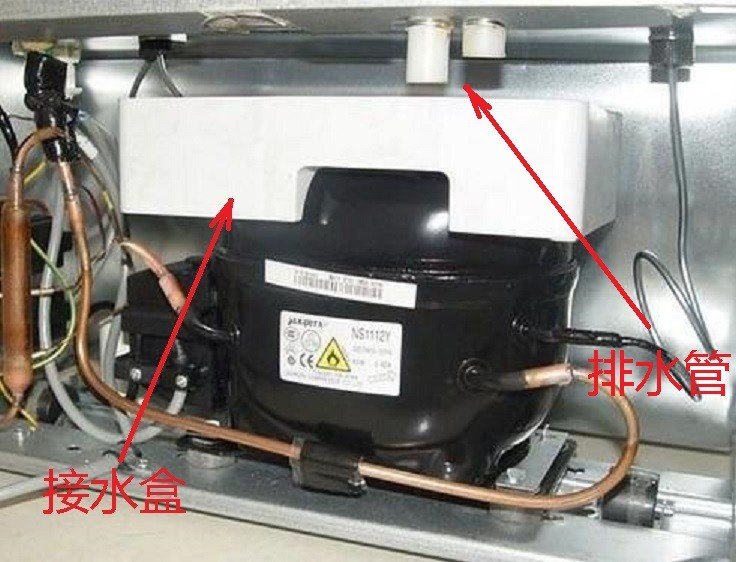 海尔冰箱的排水孔在哪？