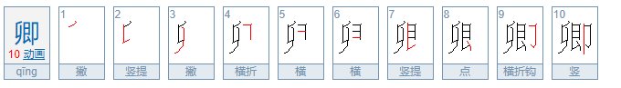 卿用来起名好不好？