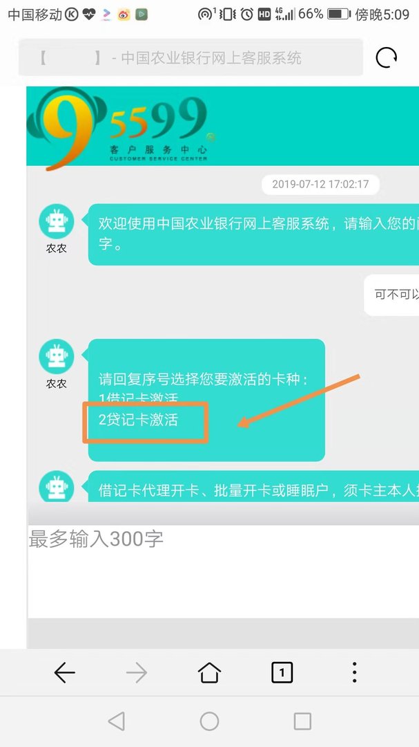 农业银行卡能不能打电话客服激活