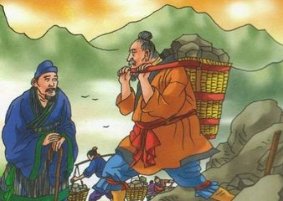 用英语概括一下愚公移山的故事